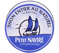 Petit Navire Thon entier au naturel 2 boîtes de 112 g