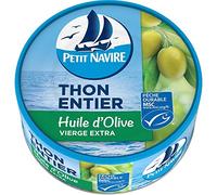 PETIT NAVIRE - Thon Entier Huile Olive Msc 160G - Lot De 4 - Offre Special