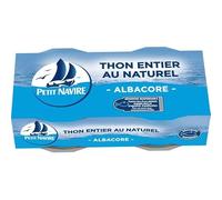 PETIT NAVIRE - Thon Entier Naturel Albacore Msc 112G - Lot De 4 - Offre Special