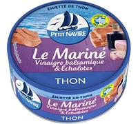 PETIT NAVIRE - Thon Mariné Vinaigre Balsamique 110G - Trois Articles