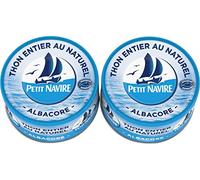 Petit Navire Thon Naturel Albacore 2x190g