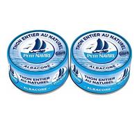 PETIT NAVIRE - Thon Naturel Démarche Responsable, Goût Authentique, Boîte 280G - Lot de 3