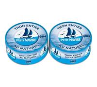 PETIT NAVIRE - Thon Naturel Démarche Responsable, Savoureux et Authentique, 2 x 112g - Lot de 3
