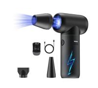 Petit nettoyeur d'air rechargeable 33000 tr/min avec 3 réglages de vitesse pour un retrait efficace dans divers environnements