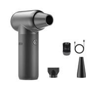 Petit nettoyeur de souffleur d'air rechargeable 33000 tr/min avec 3 réglages de vitesse pour un retrait efficace dans divers environnements