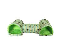 Petit nid de tunnel isolé pour l'hiver - Confortable pour dormir et retraite - Grotte pour lapin, écureuil, hamster - Nid de sommeil