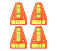 Petit niveau à bulle 4 pièces, mini niveau à bulle, pièces et accessoires pour camping-car, kit de niveau à bulle, accessoires pour camping-car, rampe de nivellement, niveau de poche