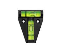 Petit Niveau À Bulle - Niveau À Bulle T-Level | Niveau À Bulle Magnétique | Résistant Et Incassable | Accessoires Pour Camping-ca | Niveau Bulle Cross-Check Pour Caméra De Meuble De Camping-Car
