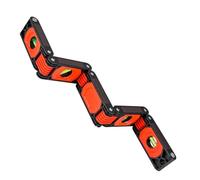 Petit Niveau, Niveau Magnétique Multifonction Pliable, Outils de mesure pour menuiserie, pour Construction Bâtiment Bricolage Mesurage Découpage Accrochage de Tableaux Escaliers Pelouse