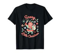 Petit Noël Effrayant rétro Krampus Kitsch T-Shirt