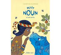 Petit Noun l'hippopotame bleu des bords du Nil et ses amis: Cahier de coloriage