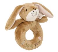 Petit Nounours Devine Combien Je T'Aime Anneau Hochets Peluche Jouet Doux