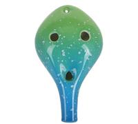 Petit Ocarina en Céramique 6 Trous Tonalité C, Style Élégant