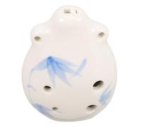 Petit Ocarina Professionnel à Six Trous, Instrument à Vent en Céramique