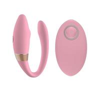 Petit Oeúf Ｖibrａnte Culotte Sèxtôysé Clîtôrîdien ánàlé Stímulàtéur Point G Fémmé Masseur Sans Fil en Silicone,Modes de Massage,Rechargeable sur USB et 100% Étanche KRU8