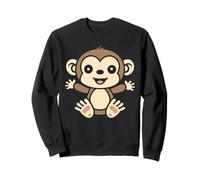 Petit Ouistitis Animaux Singe Drôle Simple Ouistiti Sweatshirt