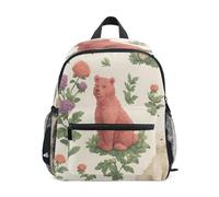 Petit ours à motif floral - Sac à dos pour enfant garçon - Sac à dos pour maternelle - Sac de voyage pour fille