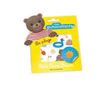 Petit Ours Brun - La plage - Premiers autocollants - Dès 3 ans