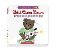 Petit Ours Brun prend soin des animaux - Mon premier livre animé - Dès 1 an