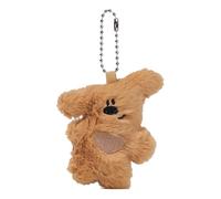 Petit ours en peluche, porte-clés ours pour sac à dos,Porte-clés animaux en peluche, conception à tête inclinée | Pendentif porte-clés en mignon, de voiture mignon avec chaîne de pe