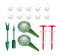 Petit Outil de Jardinage Outils de Jardinage Reutilisables a Main | Kit Planteur Semoir pour Potager pour Fleurs Arbres Jardin Extérieur Ferme Jardinier Amateur