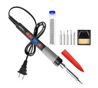 Petit outil de soudure, fer à souder électrique | Kit de soudure électronique de fer à souder 90 W - Machine à souder portable ergonomique de chauffage rapide pour projets en