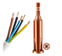 Petit outil de torsion de fil 1/3 - Outil de dénudage de fils, outils électriques pour bornes de fil | Pince à dénuder et Twisterr, foret électrique carré pour dénuder et tordre