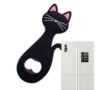 Petit ouvre-bouteille - Outil en forme de chat, retrait magnétique du réfrigérateur | Twister de couvercle inoxydable, gadgets compacts, extracteur de capot pour cuisine,