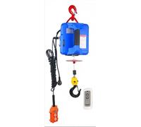 Petit palan électrique Micro de levage domestique de 100 à 500kg, pour la décoration de la maison, atelier de Production, grue portative(Upgrade three in one,100 Kg)