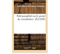 Petit pamphlet sur le projet de constitution