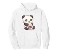 Petit Panda Boba Thé Chibi Kawaii Mignon Art Sweat à Capuche