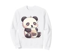 Petit Panda Boba Thé Chibi Kawaii Mignon Art Sweatshirt