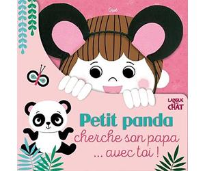 Petit panda cherche son papa... avec toi ! - Livre tout-carton avec serre-tête offert - Dès 3 ans