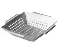 Petit panier Barbecue Prince acier inoxydable legumes, 21.5 x 21.5x 5 cm