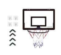 Petit panier de basket-ball d'exercice, cadre mural, panier de levage pour la maison, support à suspendre, cerceau d'intérieur durable pour enfants, jeu amusant