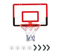 Petit panier de basket-ball d'exercice, support mural, panier de levage pour la maison, intérieur, panneau à suspendre, durable et pliable