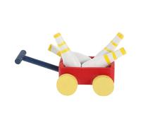 Petit panier de bowling pour maison de poupée et activités familiales interactives accessoires photo poupées meubles liaison émotionnelle cadeau
