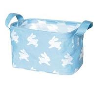 Petit panier de rangement BabyGlück Lapin, bleu clair Bleu G
