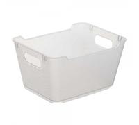 Petit panier de rangement élégant transparent 1,8 l - Naturel