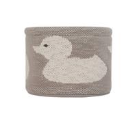 Petit panier de rangement lapin beige TU