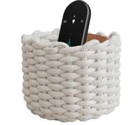 Petit panier de rangement tissé - Paniers de rangement à distance | Organisation de tri de bureau pour bibliothèque, chambre à coucher, salle d'étude, bureau, coiffeuse, salon, chevet