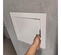 Petit Panneau d'accès à Pousser pour Ouvrir, Couvercle de Porte de Service de plomberie de 6, 8, 10, 12, 14, 16, 24 Pouces, Plaque de recouvrement de Trou Mural de Trappe d'inspection de por