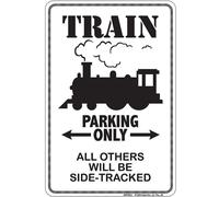 Petit panneau de stationnement pour train Signs 4 Fun SPSRC2
