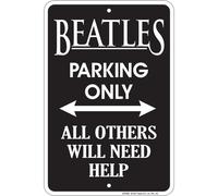 Petit panneau de stationnement SPSBE Beatles de Signs 4 Fun