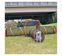 Petit Parc pour Animaux d'extérieur Enclos for Chats d'extérieur Tente for Chat 6 en 1 avec Tunnel for Chat Tente escamotable for Chat Parc for Chat Portable Tentes de Jeu