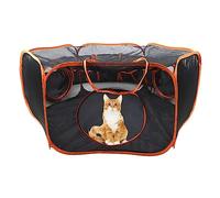 Petit parc pour animaux d'extérieur Tentes for chats for l'extérieur Tunnel for chats d'extérieur Grand tunnel for chats Enclos for chats Tunnel de jeu for animaux de compagnie composé 4 en 1 extérieu