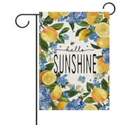 Petit Pavillon Citron Agrumes Fruit Bonjour Soleil Fleur Abeille Printemps