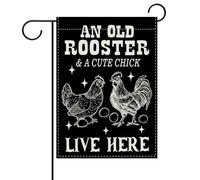 Petit Pavillon Coq et poules, formulation amusante pour une