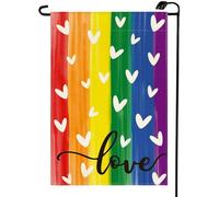 Petit Pavillon Cœurs Rainbow, l'amour est l'amour, symboles inclusifs
