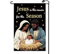 Petit Pavillon Père Noël Jésus Étoiles de Noël Religieux Pavillon de
